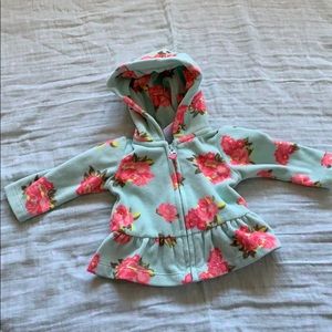 Newborn fleece jacket